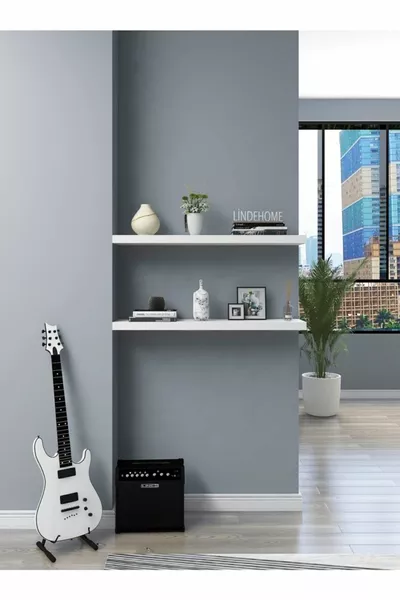 Стена рафт Органайзер за книги  2 броя плаващ рафт