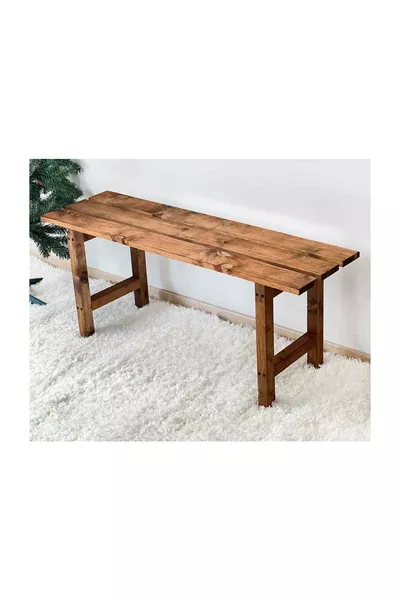 Wooden Bench Chair Kitchen Seat 