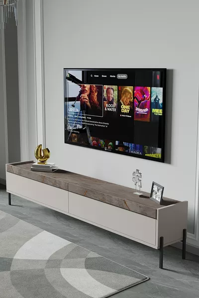 TV Unit, Cream,  cm, TV Stand