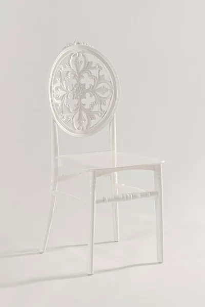 Home Vénus 2 Chaises de Jardin, Balcon et Cuisine Blanc