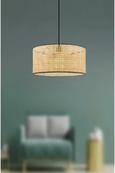 Оригинальная люстра Hazeran из ротанга для гостиной, кухни и зимнего сада, современная подвесная