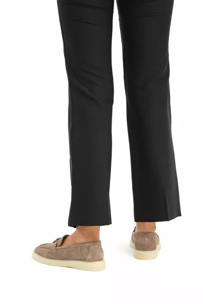 Mocassins en cuir véritable pour femmes   Bn Ayk /