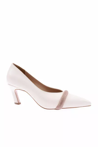 y Femme Bout pointu haut Lancer Talons Argentés