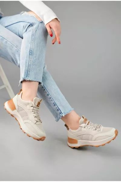 Lambırlent -F Sneaker mit dicker Sohle Unisex Sneakers BEIGE