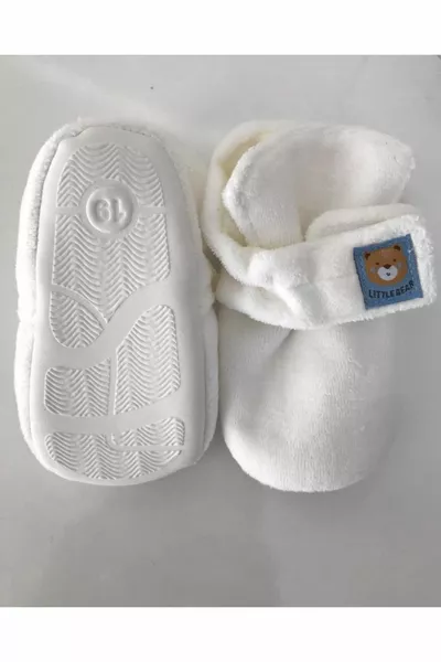 القطن العضوي المضادة للانزلاق وحيد الطفل الجوارب المنزلية