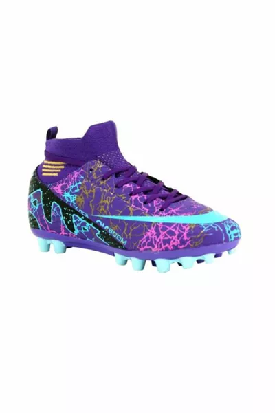 جوارب الكاحل الياقة المدورة أحذية كرة القدم للرجال