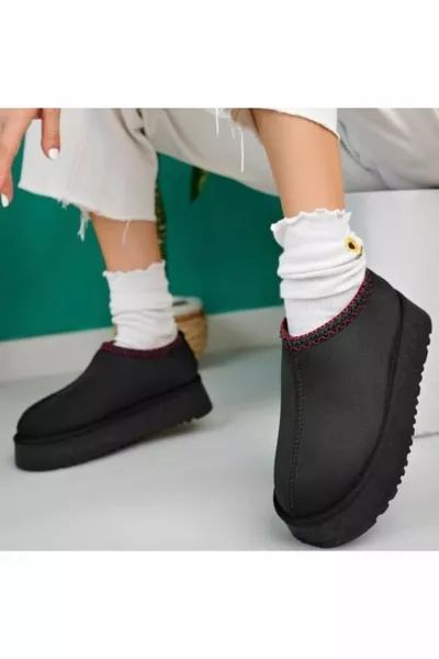 Foyk Черные замшевые сапоги