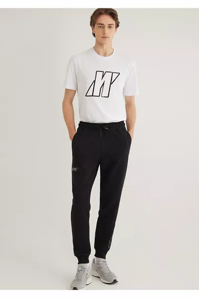 Pantaloni da tuta neri con dettagli riflettenti Pro 