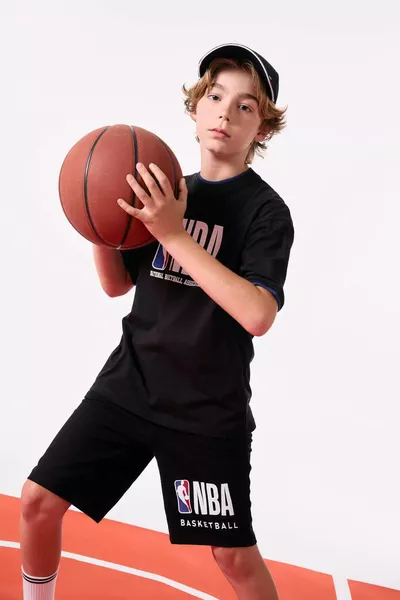 Jungen NBA Wordmark Shorts SM