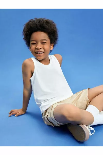 Boys' 4-Pack % Cotton Tank Tops