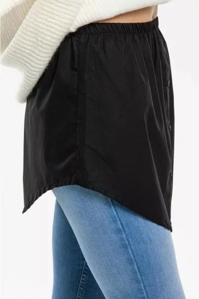 Black Below the Half Shirt