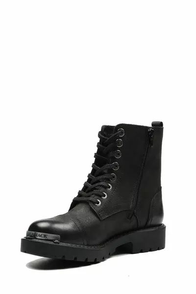 Boot Wash Nubuck Bottes Femme Chaussures -GBLACK
