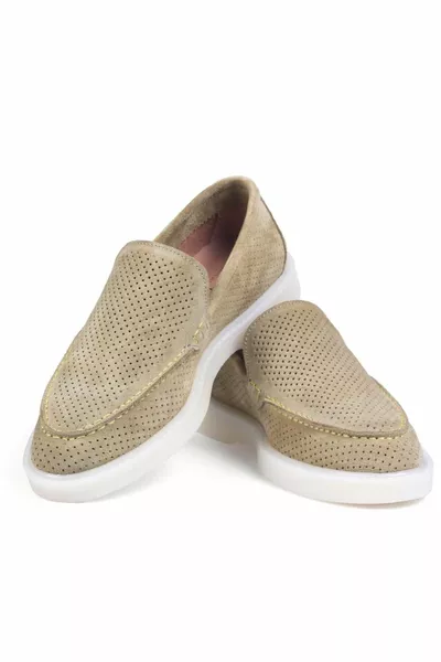 Groene Suède Comfort Loafer Damesschoenen