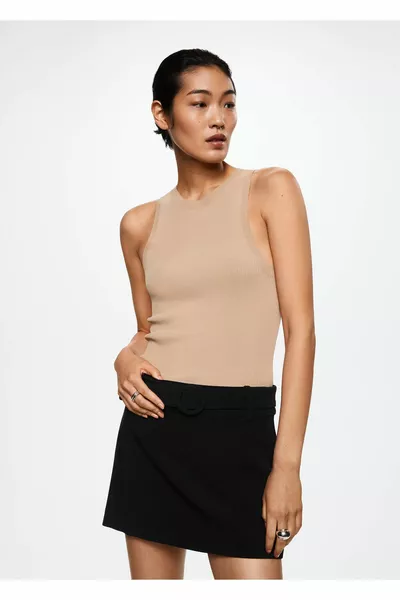 Черна дамска пола  