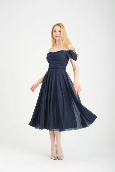 المرأة الأشرطة degaje طوق منخفضة الأكمام الشتاء متوهجة بريق اصطف فساتين السهرة دعوة الزفاف