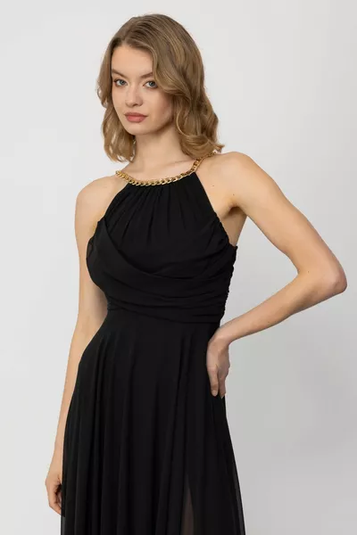 مي سلسلة حزام الجبهة شق اللباس