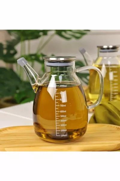 2 pz Tess Aceto di Olio Borosilicato di Vetro ml