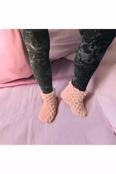 العظام اسفنجي الشتاء القطيفة خفيفة الوزن أحذية البيت الوحيد، باندوفو