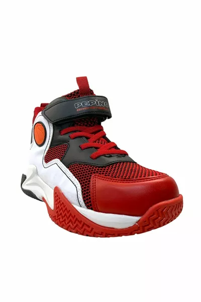  Scarpe da basket ortopediche per bambini rosse / bianche / nere