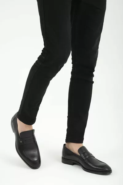 أحذية كلاسيكية من الجلد الطبيعي للرجال   Erk Ayk /