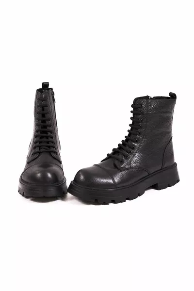 Damen Stiefel aus echtem Leder