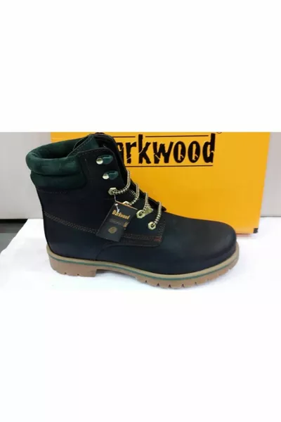  Semelle en cuir véritable pétrole bleu marine