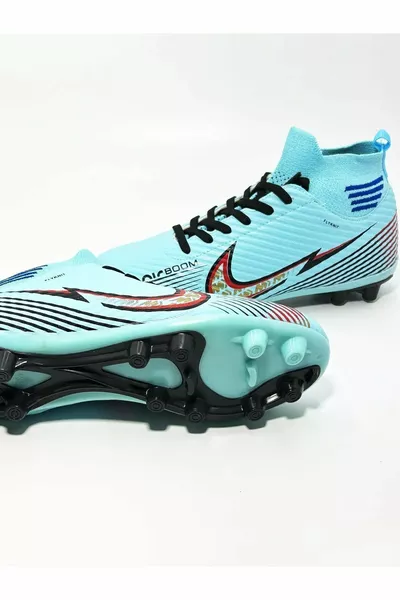 New Season Football Boots Turf Field Football Shoes with Socks