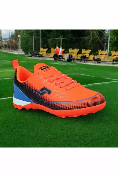 Astroturfschoenen met veters voor kinderen, gebruik op meerdere vloeren