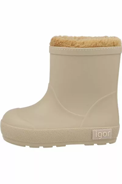 Kinderstiefel Inside Fur Beige