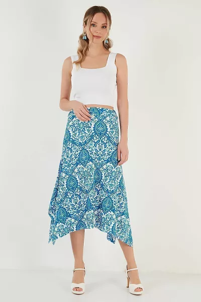 Gonna midi slim fit fantasia