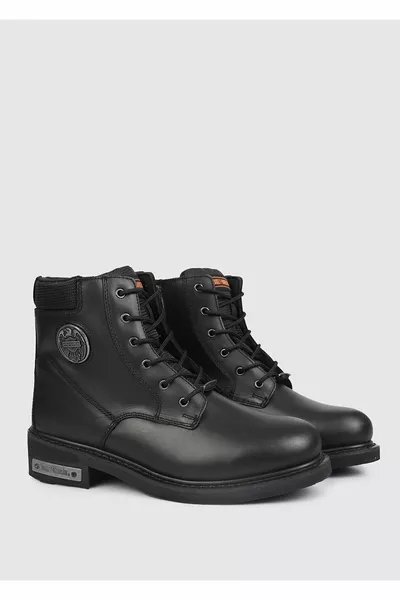 Bottes en cuir à semelle Lasik