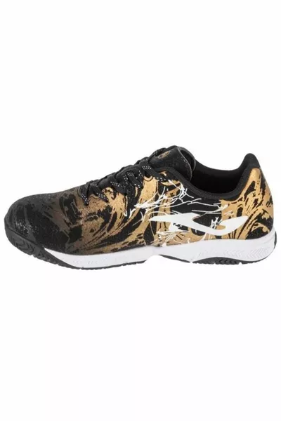 Super Copa Jr   zwarte zaalvoetbalschoenen voor kinderen