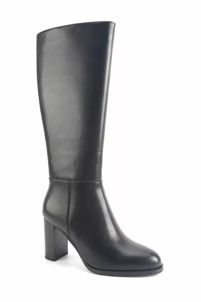 OVETTA 4PR Black Women's Heeled Boots