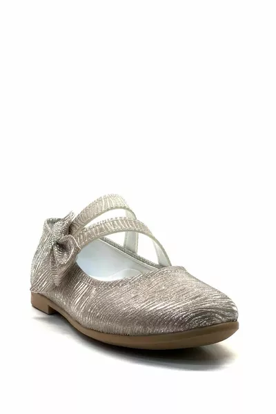 -2 Orthopädische Mädchen Goldene Ballerinas