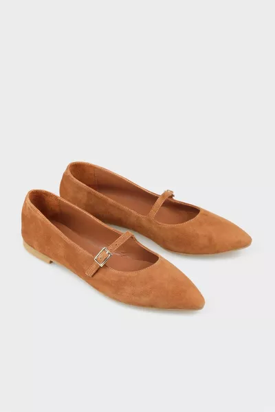 Tan Leather Casual Schoenen voor dames