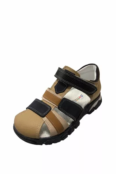 Детски вътрешни ортопедични обувки от естествена кожа