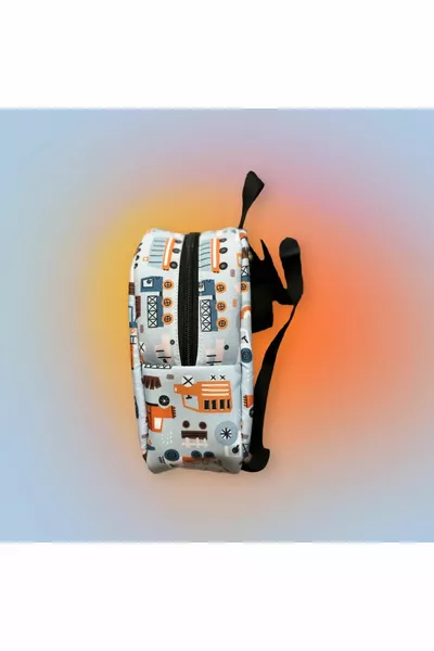 Строительная техника Детский маленький рюкзак