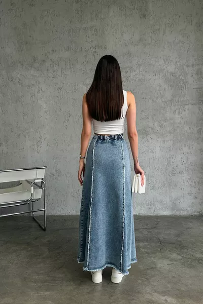 Denim skirt