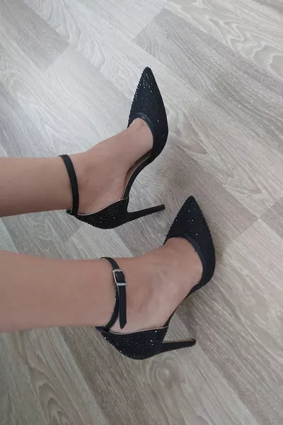 Дамски обувки за вечерна рокля  см  