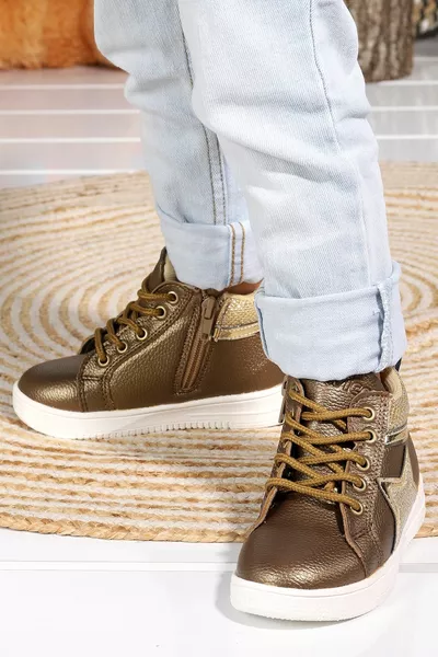 .k. أحذية بيتي للفتيات بأربطة