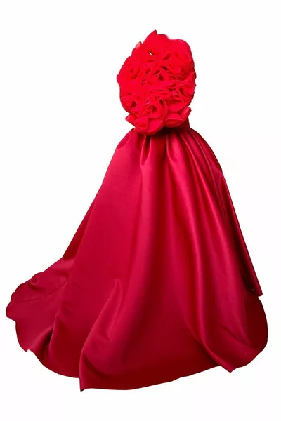 الأحمر روزيتا فتاة اللباس الأحمر فتاة مساء اللباس