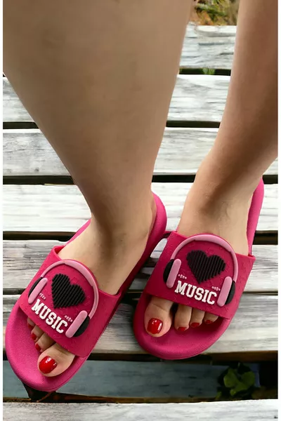 ملاحظة موسيقية مفصلة غير قابلة للانزلاق حمام بلاستيكي حمام البحر شرفة تراس منزل ونعال شارع