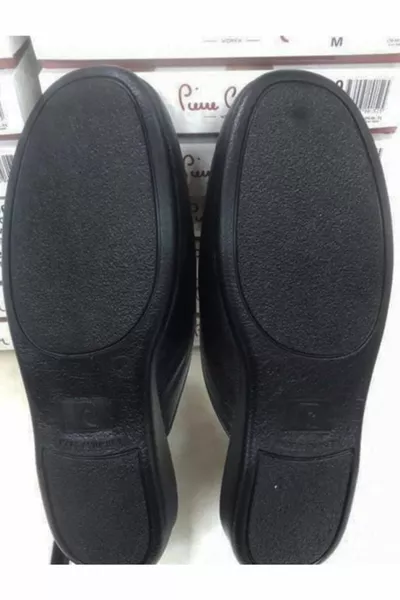 Pantofole in pelle crestata da uomo Groom Dowry 