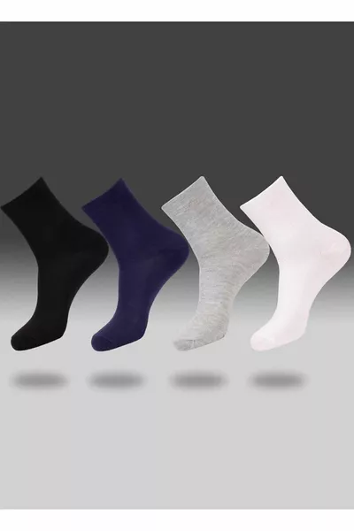 جوارب نصف محارة موسمية للجنسين 5 أزواج