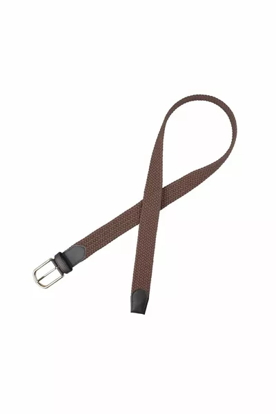 Ceinture en tricot élastique marron