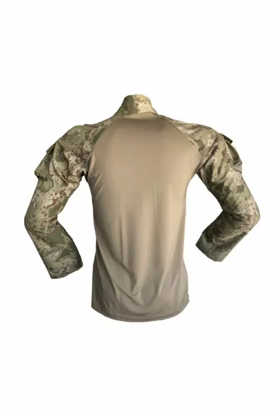 Men's Green Tsk New Camouflage Combat T-Shirt Operation T-Shirt