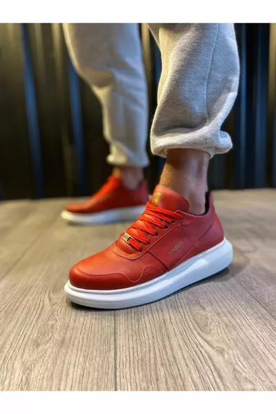 Heren Casual Schoenen Rood