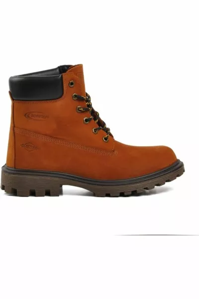 Студена водоустойчива термо подметка от естествена кожа зимни дамски ботуши 