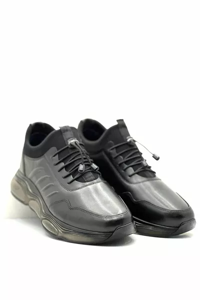 Scarpe elastiche da uomo | Interno - Esterno in pelle Full Orthopaedic Casual Sneakers da uomo