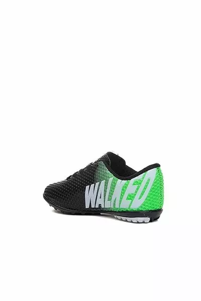 Men's Astroturf Football Shoes  Black Green